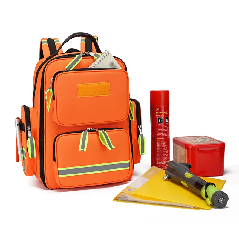 Kits de Primeiros Socorros de Grande Capacidade Mochilas De Resgate De Emergência, Armazenamento Classificados Kits De Sobrevivência De Acampamento Ao Ar Livre, Kits Médicos - Imagem 2