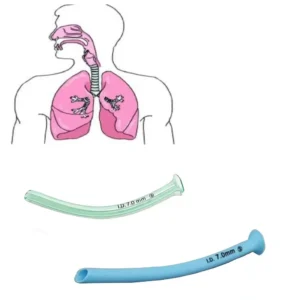 Trompete estéril nasal Airway com PVC médico, tubo nasofaríngeo, descartável