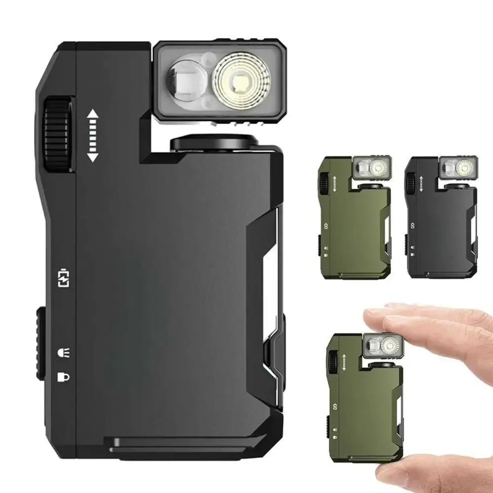 Mini lanternas de chaveiro recarregáveis G5 ultra brilhantes com 180 ° Rotação e luz dupla luz de trabalho tocha EDC magnética para exterior - Imagem 4